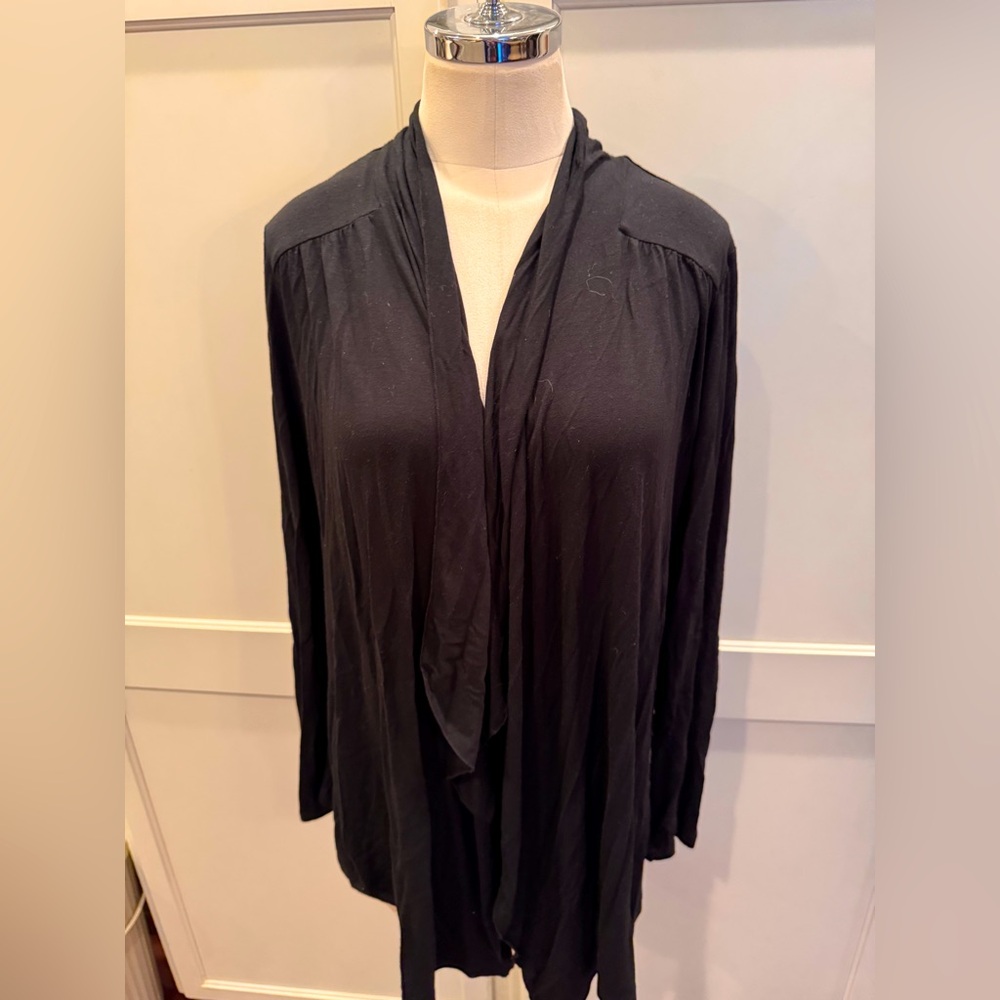 J. Jill Black Stretch Cardigan